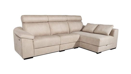 Sofá Inés Chaise Longue extraíble